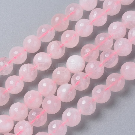 Natural Rose Quartz Beads Strands G-C065-12mm-3-1