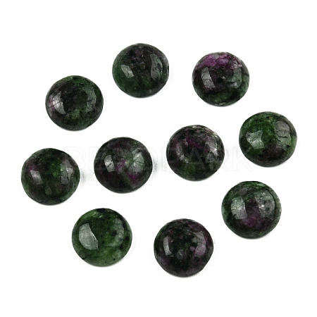 Synthetic Ruby in Zoisite Gemstone Cabochons G-T020-8mm-17-1