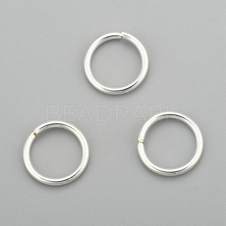 304 Stainless Steel Open Jump Rings STAS-H380-09S-M-1