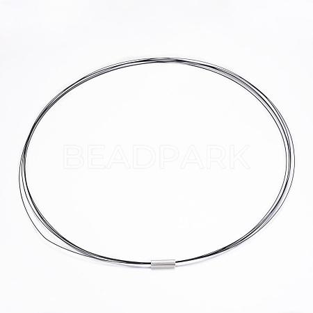 Tiger Tail Wire Necklace Making NJEW-130L-1