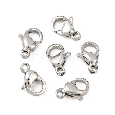 Tarnish Resistant 316 Surgical Stainless Steel Lobster Claw Clasps 316-XX01-1