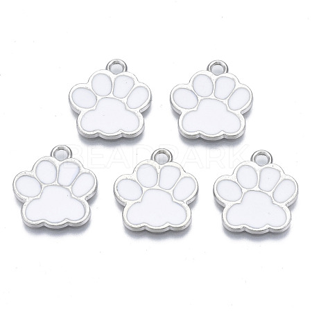 Alloy Enamel Pendants ENAM-T016-22P-B-RS-1