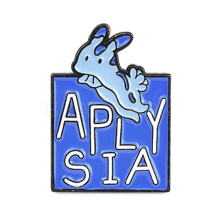 Ocean Theme Alloy Enamel Pins JEWB-G045-04EB-03-1