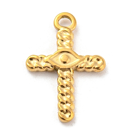 304 Stainless Steel Pendants STAS-C082-08B-G-1