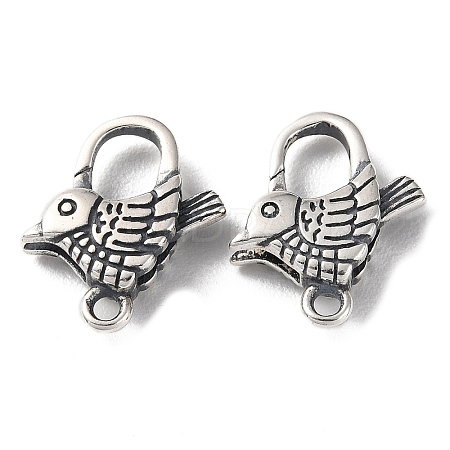 925 Thailand Sterling Silver Lobster Claw Clasps STER-D003-29AS-1
