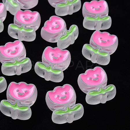 Transparent Acrylic Beads MACR-S374-03B-07-1
